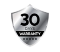 30 day warranty badge